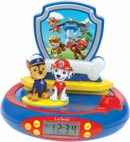 Vista 2 de Lexibook Nintendo-Animal Crossing - Reloj despertador para niños, con luz nocturna y proyección de tiempo al techo, efectos de sonido, niños, niñas