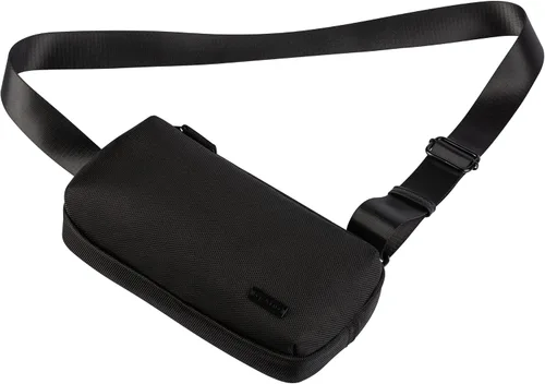 Vista 5 de Bolsa de compras plegable ultraligera y mini bolso cruzado para hombres y mujeres