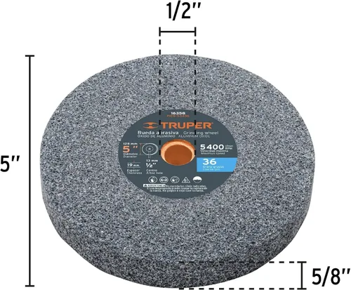 Vista 4 de Amoladora de banco 5'1/6 Hp Pretul