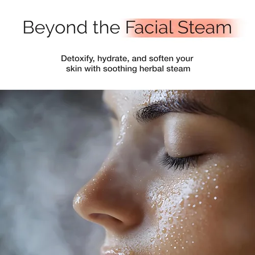 Vista 5 de Rose + Caléndula - Vapor facial de hierbas Pétalos de rosa orgánicos y caléndula, vapor facial calmante e hidratante con flores orgánicas, sin