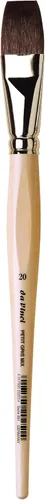 Vista 48 de Da Vinci Watercolor Serie 5830 CosmoTop Mix B Pincel para pintar, Mezcla sintética/natural para lavado plano, Tamaño 10