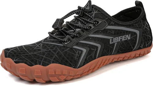 Vista 29 de UBFEN Zapatos acuáticos para natación, para hombre y mujer, para deportes de playa, secado rápido, descalzos para navegación, pesca, buceo, surf