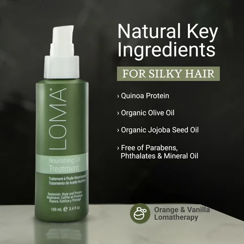 Vista 3 de Loma Hair Care Nourishing Oil Treatment