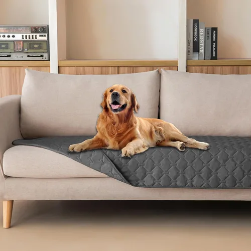 Vista 85 de gogobunny Manta para mascotas 3 veces más resistente, impermeable y a prueba de arañazos; protector de muebles reversible para perros y gatos, funda