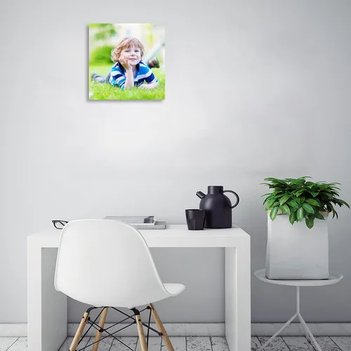 Vista 4 de Impresión personalizada de foto a lienzo, impresiones de lienzo enmarcadas personalizadas con tus fotos personalizadas para dormitorio, sala