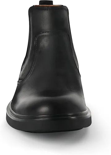 Vista 3 de Cliduli Botas Chelsea hechas a mano para hombre, cómodas botas de cuero genuino