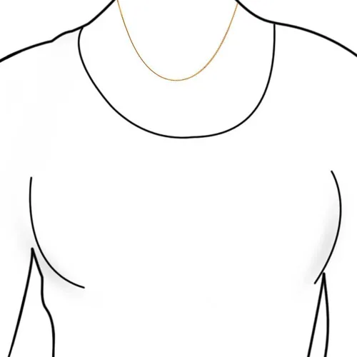 Vista 3 de Bling Jewelry Unisex Thin 2MM Strong Simple Miami Cuban Curb Chain Necklace For Women Men Yellow 14K Gold Plated.925 Sterling Silver 14 16 18 20 24
