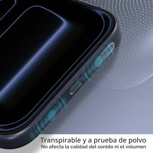 Vista 4 de 10 fundas para altavoz de iPhone compatibles con iPhone 17 Pro Max (17Max), malla de altavoz, cubierta antipolvo para bocina, iPhone 17 Pro Max