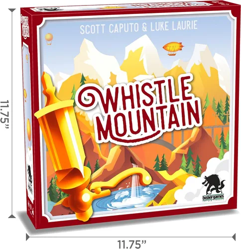 Vista 7 de Bezier Games Whistle Mountain, marrón