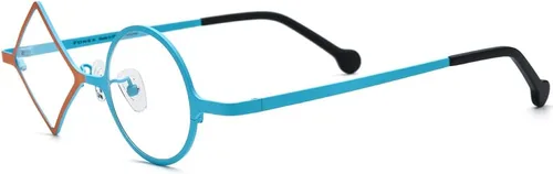 Vista 7 de FONEX Gafas de titanio coloridas Marco Hombres Izquierdo Redondo Derecho Cuadrado Gafas Ópticas Mujeres F85747