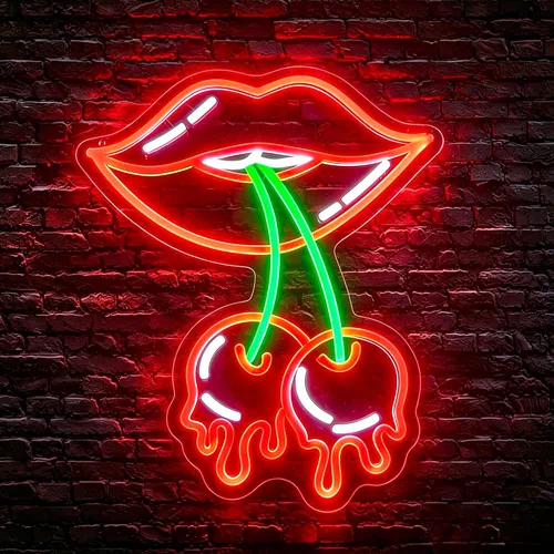 Vista 7 de Letrero de neón de feliz cumpleaños, luces de neón LED regulables, para fiesta de cumpleaños, letreros de neón para decoración de pared, alimentados