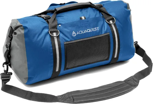 Vista 9 de AquaQuest Bolsa de lona blanca – 100% impermeable, resistente, versátil y cómoda – Bolsa protectora duradera para viajes, deportes, motocicleta