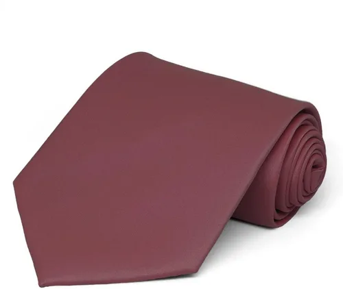 Vista 275 de tiemart Corbata de color sólido para hombre Longitud estándar