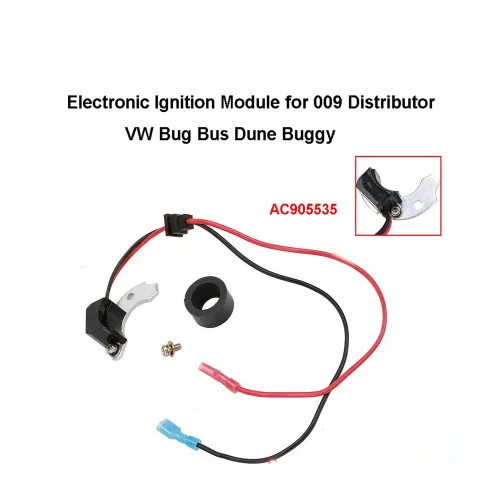 Vista 6 de Módulo de encendido electrónico apto para VW Bug Bus Dune Buggy 009 Distribuidor AC905535 T099988535