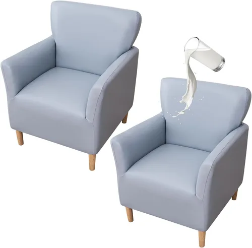 Vista 13 de FUANGUI Funda para Sillón de Banquete con Brazos Fundas para Sillas Elásticas Funda para Sillón Club Funda Suave para Sillón Sofá Cubiertas