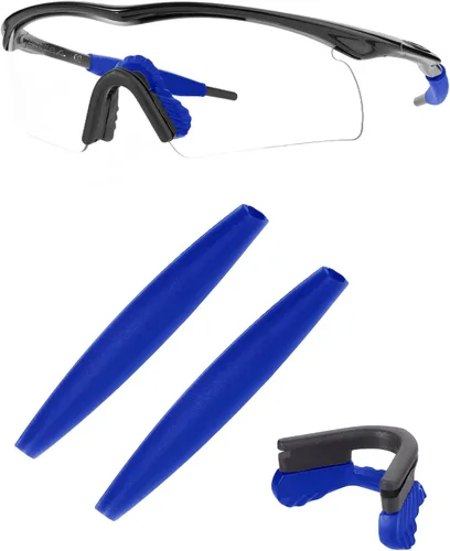 Vista 14 de Kits de goma de repuesto para gafas de sol Oakley M Frame Heater/ M Frame Sweep/M Frame Strike/M Frame Strike/M Frame Hybrid Sunglass Negro