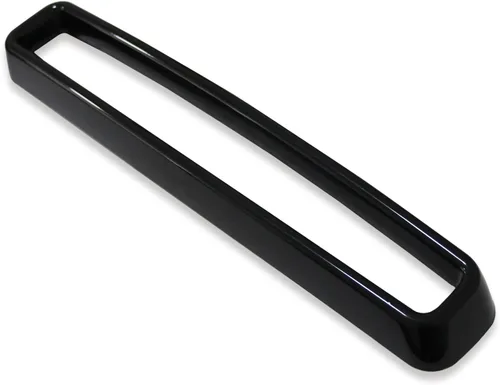 Vista 5 de MSCRP Insertos de rejilla delantera ABS para Dodge Challenger 2015-2020 (negro)