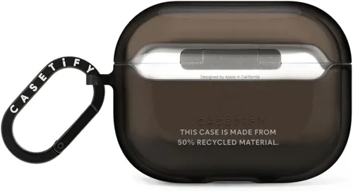 Vista 2 de CASETiFY Impact Airpods Pro (3ª) - Funda con anillo, color negro