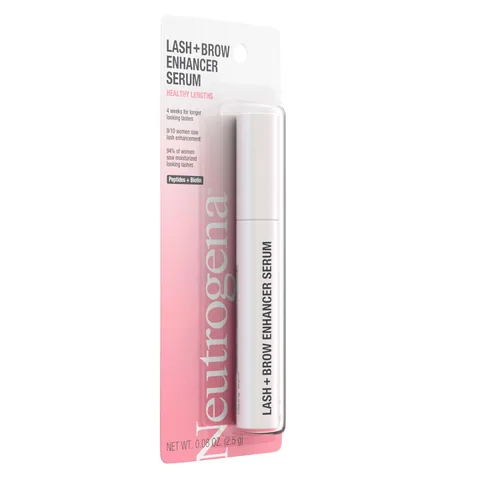 Vista 3 de Neutrogena Suero saludable para pestañas y cejas para adultos unisex formulado con biotina y péptidos; suero nutritivo y acondicionador para mejorar