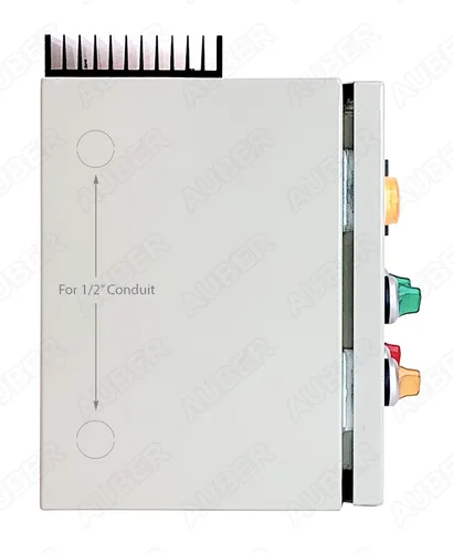 Vista 2 de Panel de control PCO204 para horno de recubrimiento en polvo, con control de luz y ventilador (240V 30A 7200W)