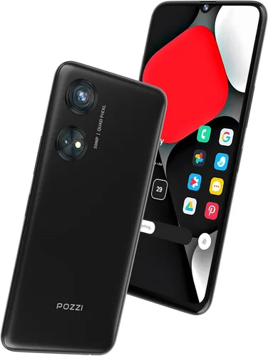 Vista 4 de POZZI Pantalla Turbo HD+ de 6.79 pulgadas 128 GB + 6 GB de RAM Smartphone desbloqueado 4G LTE Android 14 Procesador Octa Core Cámara
