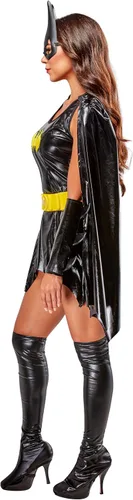 Vista 3 de Rubies DC Comics Superheroes: vestido de disfraz de Batgirl para adultos