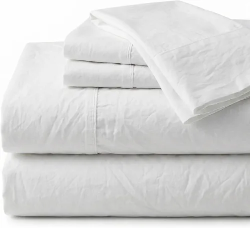 Vista 31 de Perú Pima – Juego de sábana de cama de 285 hilos – 100 % algodón peruano Pima – De percal Pizarra