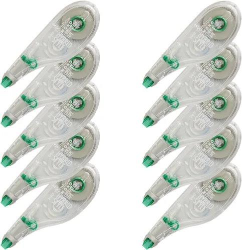 Vista 5 de Tombow 68721 MONO Hybrid cinta correctora, paquete de 10. Aplicador fácil de usar para correcciones instantáneas