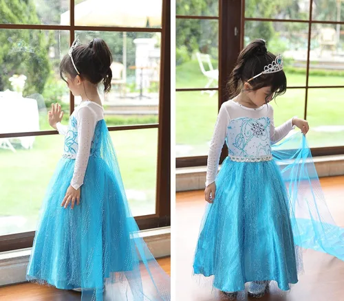 Vista 3 de Benylion Ropa de princesa para niñas pequeñas, disfraz de princesa, disfraces de Halloween, trajes de cosplay