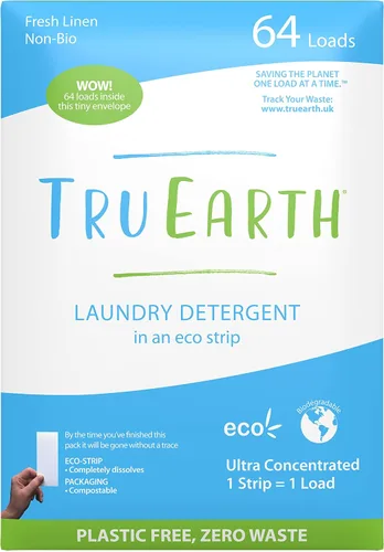 Vista 10 de Tru Earth Hojas compactas de detergente seco para ropa – hasta 768 cargas (384 unidades) – Sin parabenos – Detergente sin líquido original
