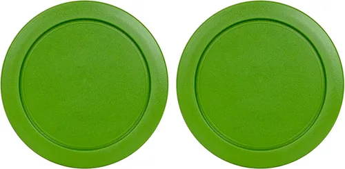 Vista 8 de Tapas de repuesto que se ajustan a los tazones de recipientes de vidrio Pyrex para almacenamiento de alimentos de 4 tazas, tapas redondas