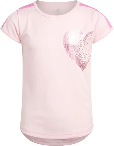 Vista 5 de Body Glove Conjunto de pantalones cortos activos para niñas, camiseta de 4 piezas, camiseta sin mangas, pantalones cortos de bicicleta, leggings