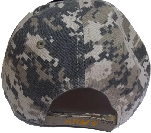 Vista 3 de Gorra bordada estilo de béisbol del CAMO del ejército de los Estados Unidos de los Estados Unidos de, Camo