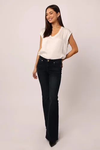 Vista 4 de DEAR JOHN Jeans acampanados rosa para mujer