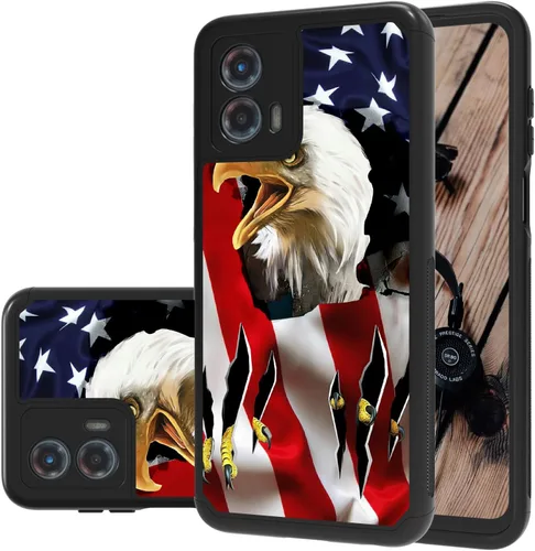 Vista 31 de Funda de doble capa para Motorola Moto G 5G 2023, resistente, a prueba de golpes, resistente, de cuerpo completo, funda protectora resistente