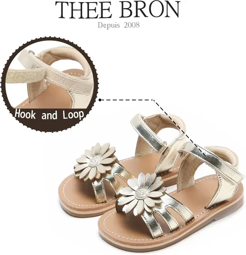 Vista 4 de THEE BRON Sandalias para niñas y zapatos de vestir de verano