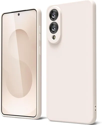 Vista 392 de oakxco Funda para teléfono Samsung Galaxy S8 de silicona líquida, delgada y fina de gel de goma suave TPU cubierta protectora simple llana