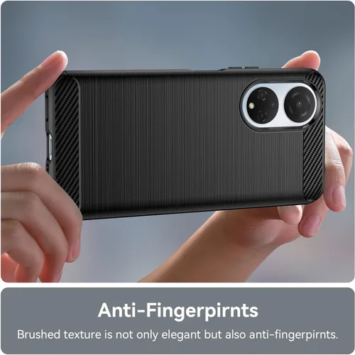 Vista 3 de Compatible con Honor X7, ajuste delgado, protección contra caídas de grado militar, híbrida, a prueba de golpes, resistente, funda protectora