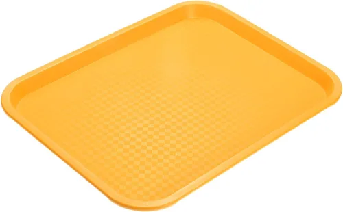 Vista 15 de uxcell Bandejas de plástico de comida rápida a granel de 12 x 16 pulgadas rectangulares para servir, bandejas de cafetería, platos para servir