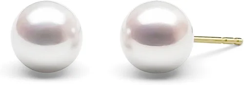 Vista 4 de HinsonGayle AAA GEM Collection - Pendientes de perlas cultivadas de agua dulce (oro de 14 quilates)