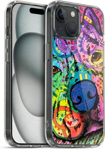 Vista 32 de Oficial Dean Russo perros 3 suave funda de Gel para Apple Iphone 7 Plus/8 Plus, Amy