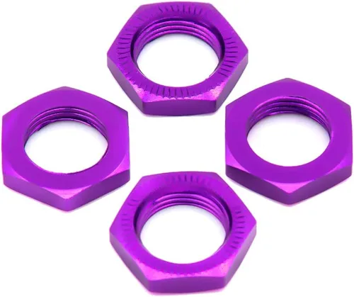 Vista 3 de 4pcs 17mm Wheel Hex Nuts Mount 4pcs for RC 1/5 TRAXS X-maX 77086-4 HSP RC Car - (Color: 4pcs)