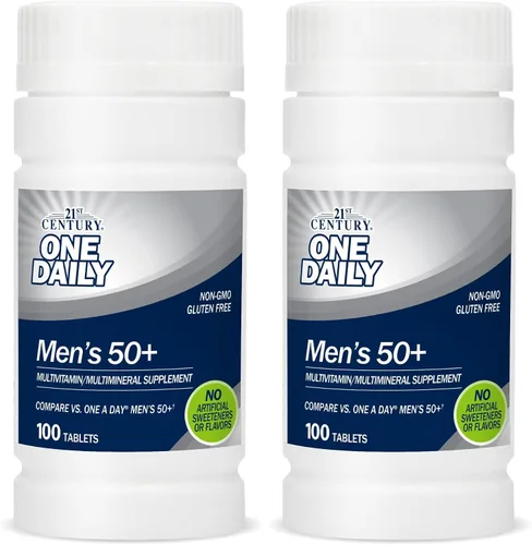 Vista 7 de 21st Century One Daily Men's 50+ Tablets, 100