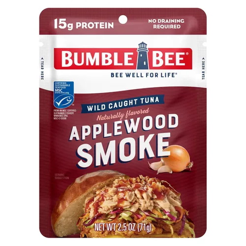Vista 37 de Bumble Bee - Bolsa de atún sazonado con ajo asado y hierbas, 2.5 onzas