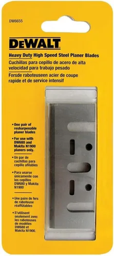 Vista 5 de DEWALT Cuchillas cepilladoras, alta velocidad, acero (DW6655)