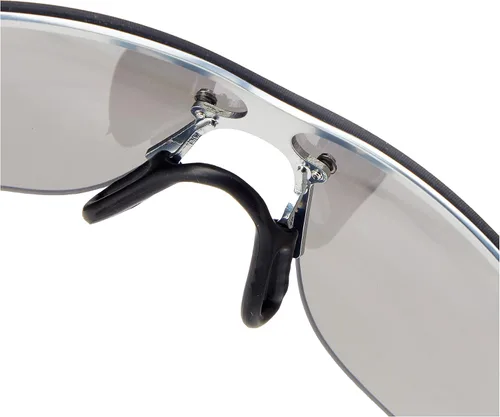 Vista 3 de Bolle Silium - Lentes de seguridad ahumados de silicona con marco de metal