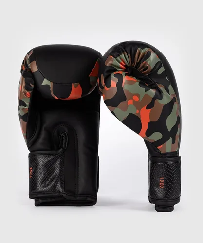Vista 2 de Venum Jungle Ops - Guantes de boxeo Canyon Camo - 12 onzas