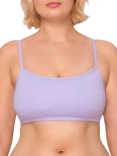 Vista 2 de Fruit of The Loom Womens Spaghetti Strap Cotton Pullover Sports Bra Value Pack