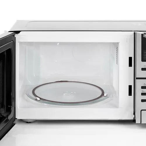 Vista 6 de Microwave Turntable Ring ABS Plate Holder with Rotation Core Support Stable Dinner Plate Positioning, Easy Installation, Replacement Accessory for
