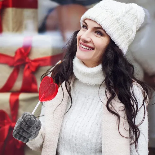 Vista 11 de Guantes de invierno cálidos para pantalla táctil para mujer, guantes térmicos de punto de lana con forro polar para clima frío